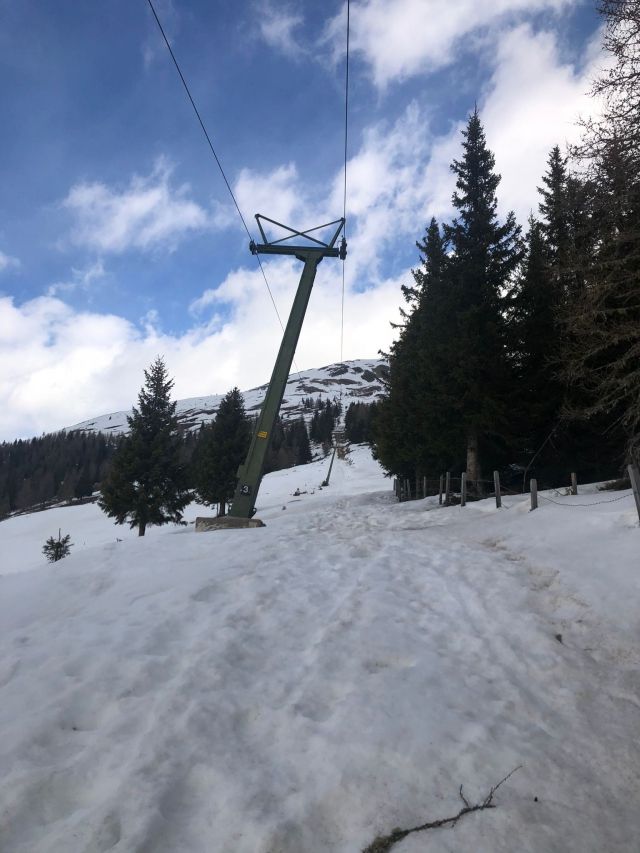 Schlepplift 1140 m Länge.