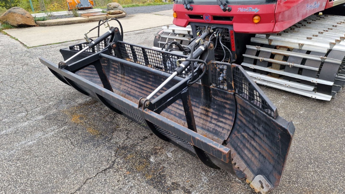 For PB100: rotary tiller + front blade with bucket + 2 tracks