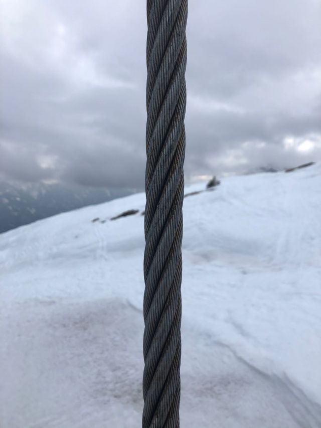 Schlepplift 1140 m Länge.