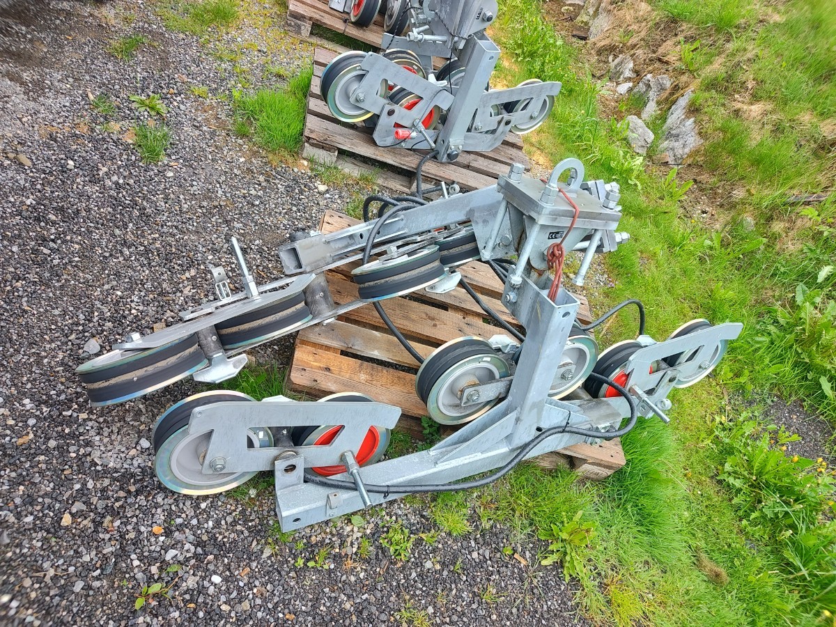 Schlepplift Rollenbatterien