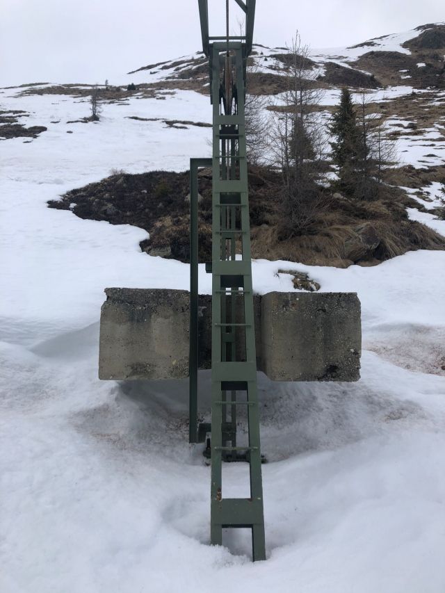 Schlepplift 1140 m Länge.