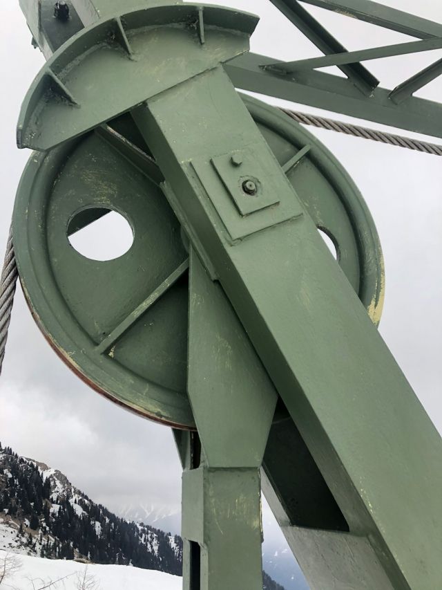 Schlepplift 1140 m Länge.