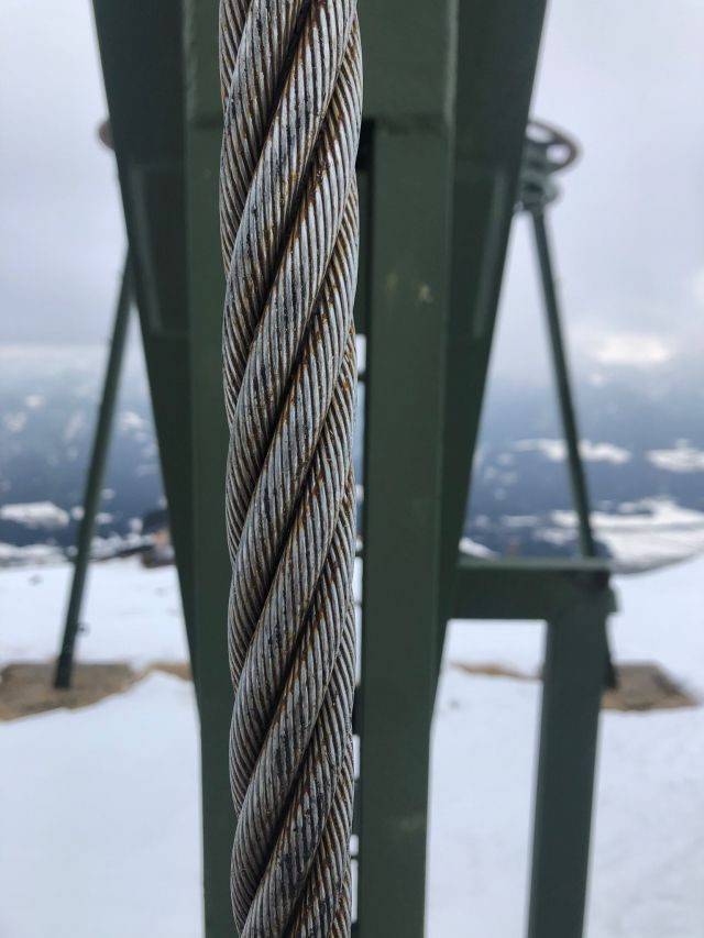 Schlepplift 1140 m Länge.