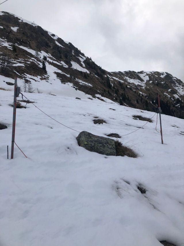 Schlepplift 1140 m Länge.