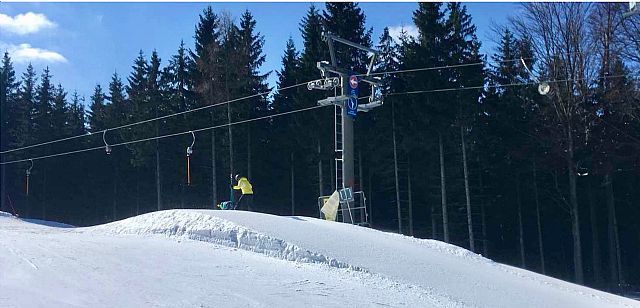 T-bar lift 600 m