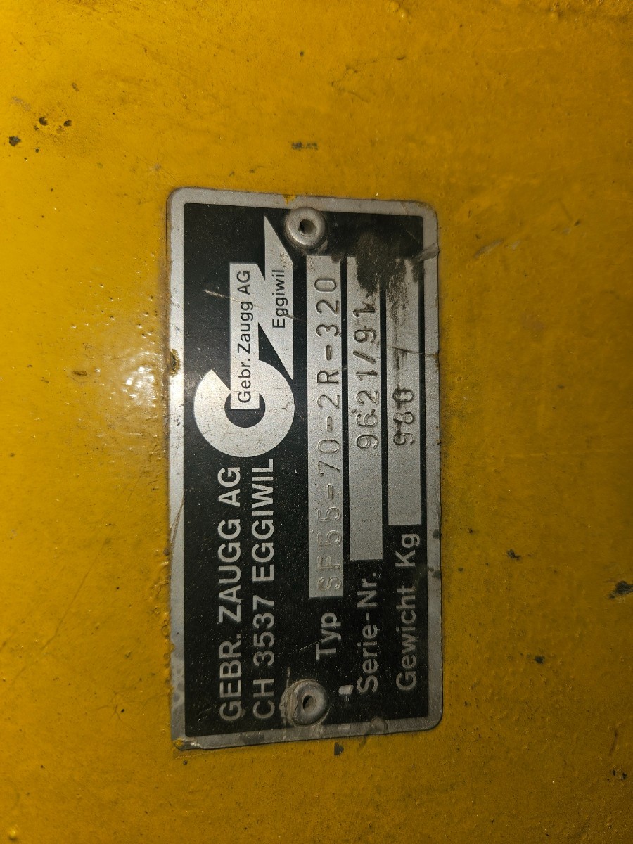 ZAUGG SF55-70-2R-320