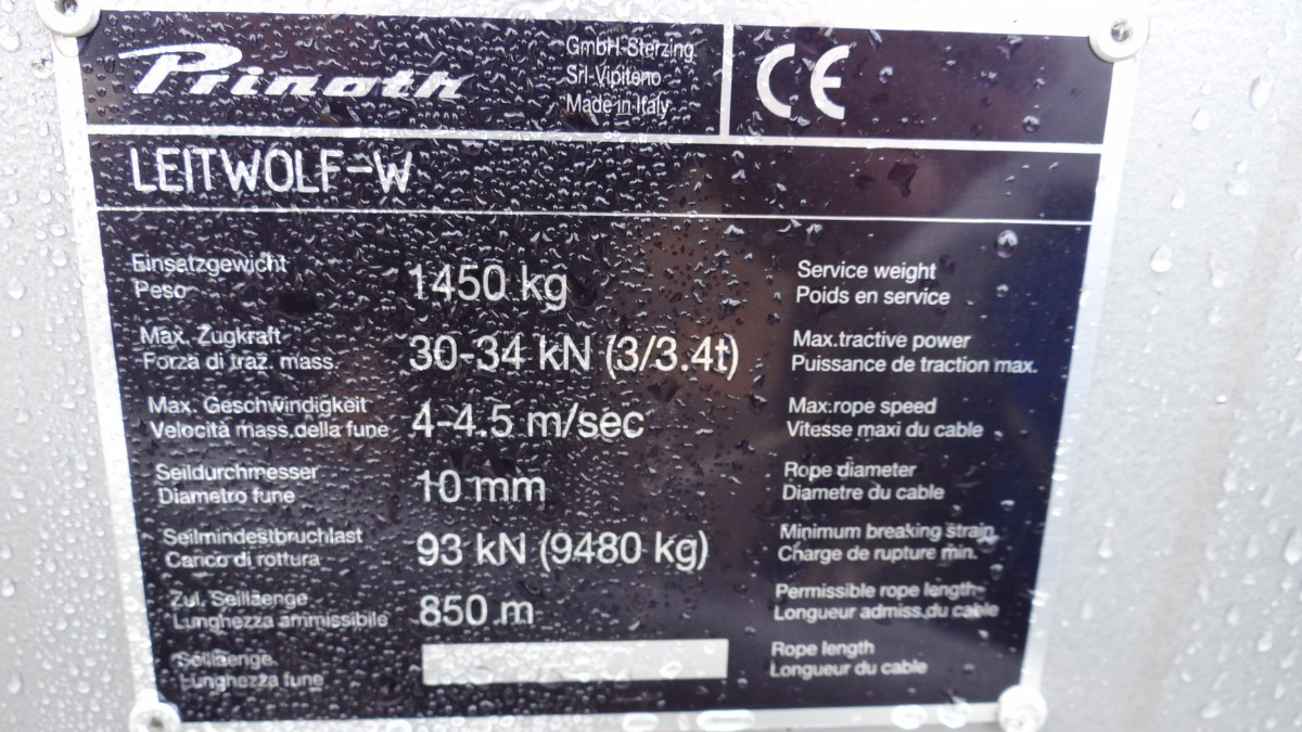 WINDE LEITWOLF 750M - GÜNSTIG !