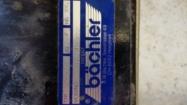 Bächler Renovator Snowscrape JG 2000