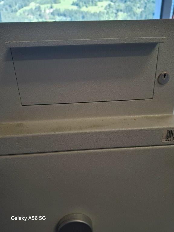 Wertheim Tresor mit Einwurfvorrichtung