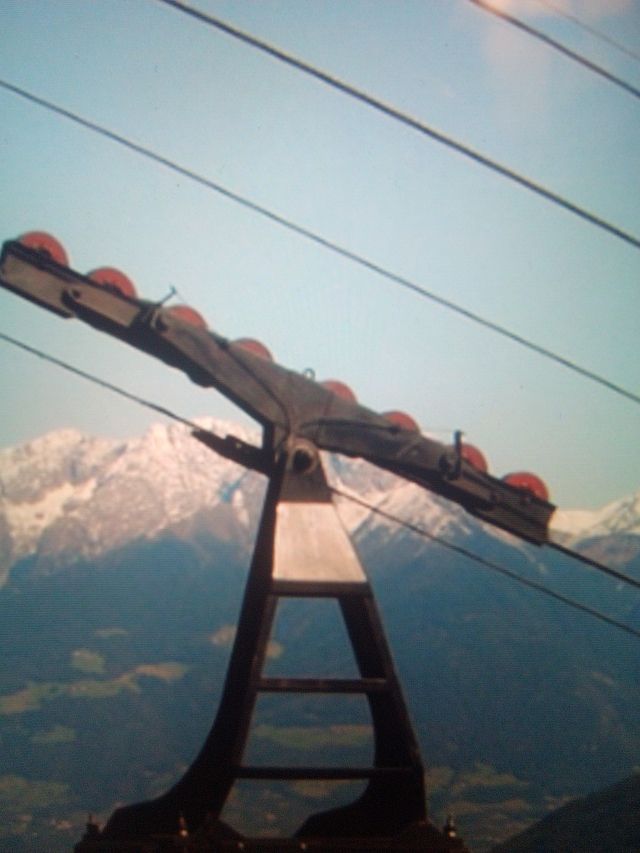 Laufwerk, Stützen,Seilschuhe