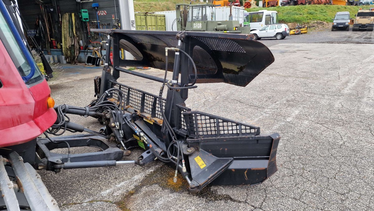 For PB100: rotary tiller + front blade with bucket + 2 tracks