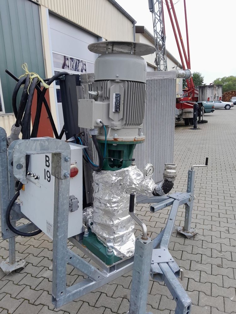 Sufag mobile Pumpe mit Wasserkühler