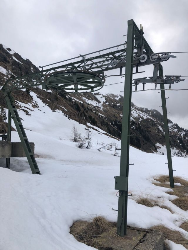 Schlepplift 1140 m Länge.