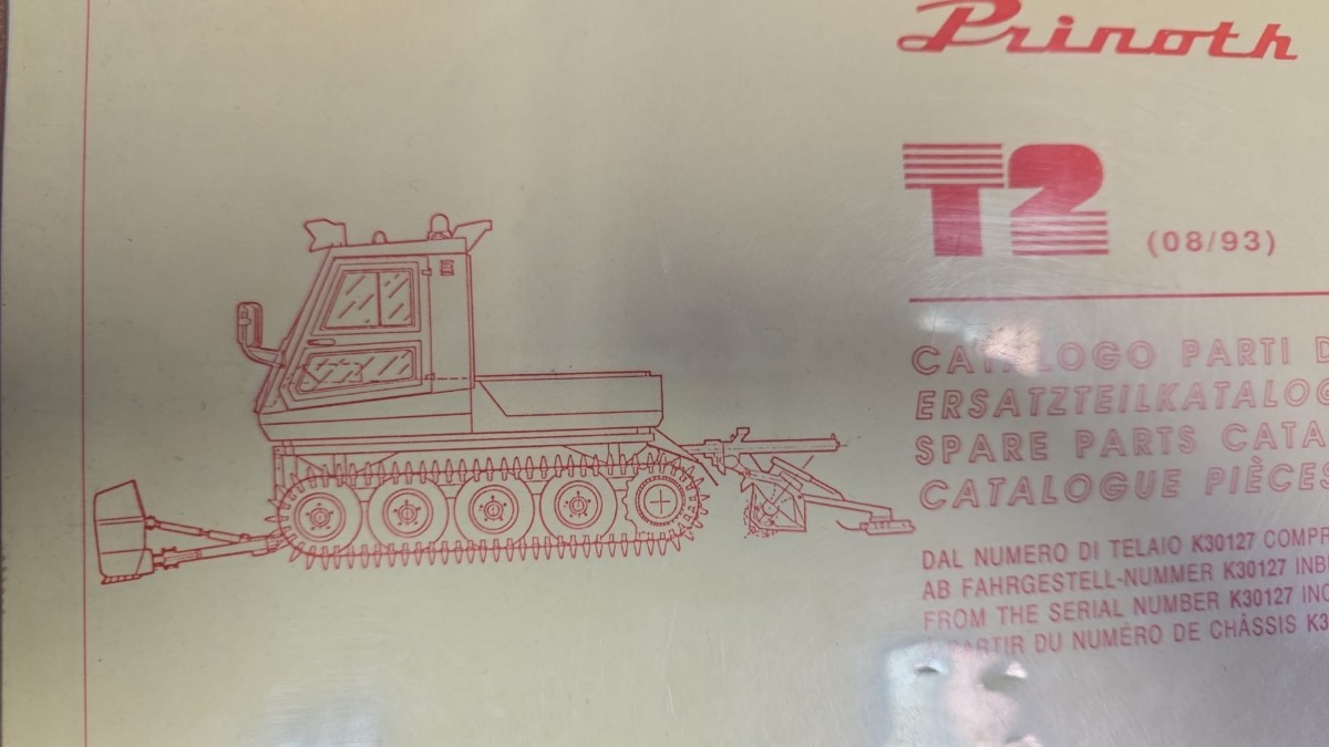 PRINOTH T2 89 ANTRIEBSRAD No. G8042 2X