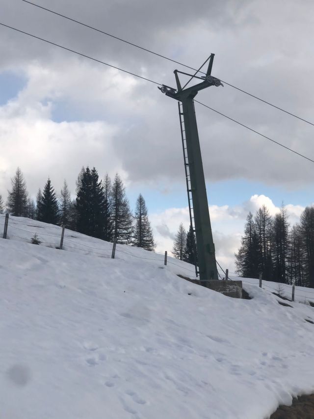 Schlepplift 1140 m Länge.