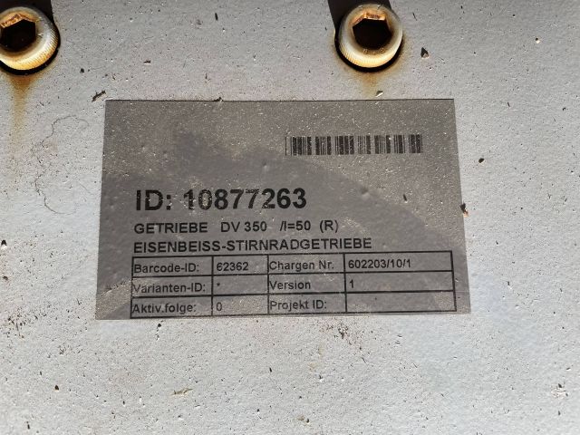 Eisenbeiss Schlepplift Getriebe DV 350