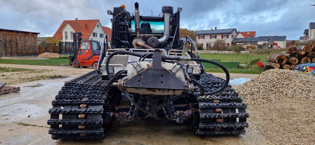 Prinoth Leitwolf Siloraupe Mais Gras GPS